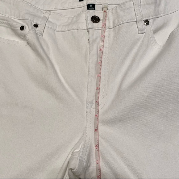 —-Lauren Ralph Lauren classic Skinny Curvy Jeans size 14 - Picture 8 of 10